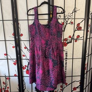 Pappagallo Pink and Black Dress